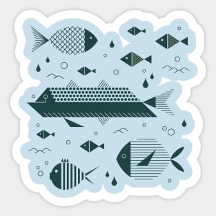 Fishes Sticker